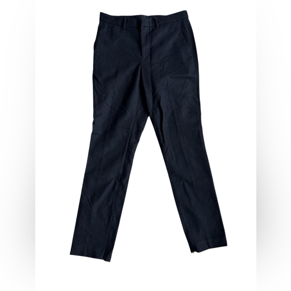 Jil Sander Uniqlo Wool Navy Pants Size 6 - Picture 2 of 6